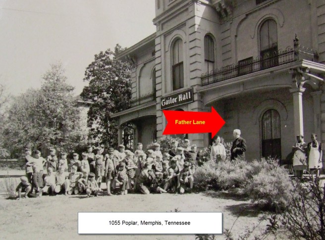 Gailor Hall Home on Poplar Ave. circa 1941